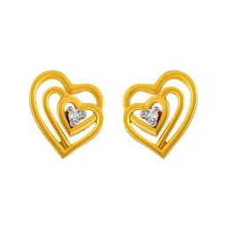 P.C. Chandra Jewellers 14 kt Gold Earrings-picture-10