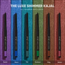 Parul Garg Beauty Bold Define Kajal Smudge-Proof, Long-Lasting (Luxe Shimmer Collection, Pack Of 6) image 2