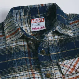 Hopscotch Boys Tartan Checks Checked Casual Shirt image 5