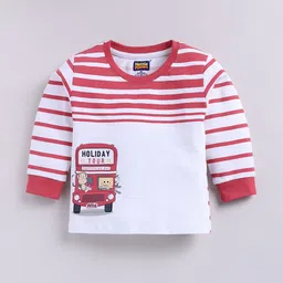 Nottie Planet Boys Cotton Printed T-shirt & Pant Set image 5