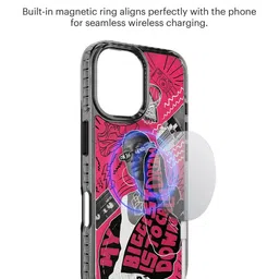 DailyObjects Typography Printed iPhone 16 Plus Back Case Mobile Accessories image 3