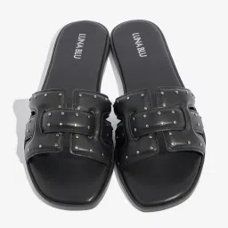 LUNA BLU by Westside Black Stud-Detailed Slides image 3