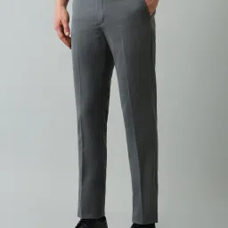 Arrow Grey Regular Fit Trousers image 3