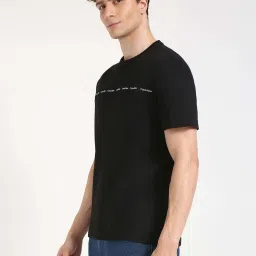 Calvin Klein Jeans Black Regular Fit T-Shirt image 3