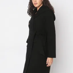 Vero Moda Black Polyester - Recycled Relaxed Fit Coat image 3