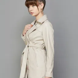 Ginger by Lifestyle Beige Regular Fit Jacket image 3