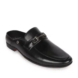 Carlton London Men's Black Mules image 2