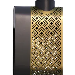 Home Blitz Grey Iron Arin Mesh Wide Hanging Lamp image 4