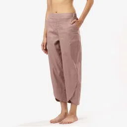 kimjaly by decathlon KIMJALY Pink Plain Yoga Pants image 3