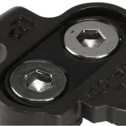 Rockrider by Decathlon Shimano SPD Compatible Cleats - Black image 3