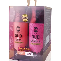 Ajmal Deodorant Body Spray for Unisex - Pack of 4 image 3