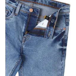 Allen Solly Junior Blue Solid Jeans image 3