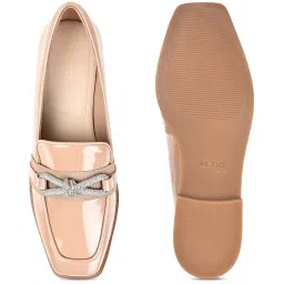 Aldo Women's Beige Casual Loafers image 3