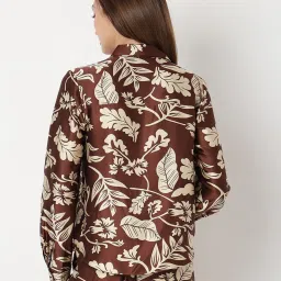 Vero Moda Brown Printed Shirt image 3