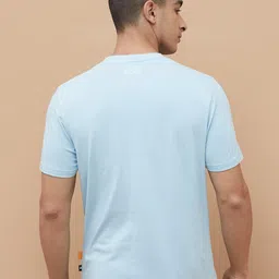 Kappa Men Graphic Printed Round Neck Cotton T-shirt image 3