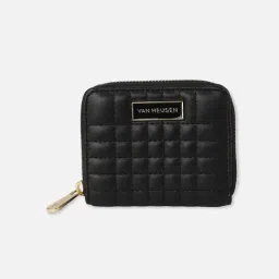 Van Heusen Black Quilted Wallet image 1