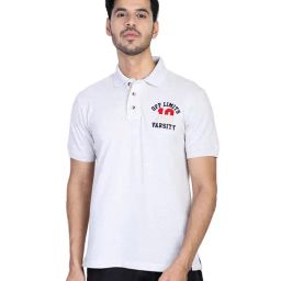 OFF LIMITS Ecru Short Sleeves Polo T-Shirt-picture-38