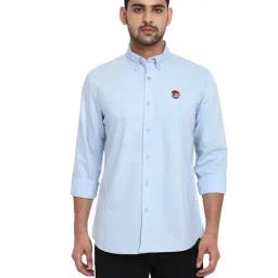 Royal Enfield Blue Regular Fit Shirt-image-19