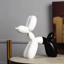 The Artment Black & White Resin Modern Art Balloon Dog-image-89
