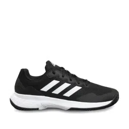Adidas Men's Gamecourt 2 Black Tennis Shoes-image-11