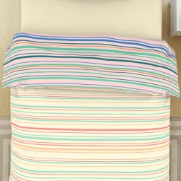 Spaces Geometric Beige 144 TC Cotton Single Quilt image 3