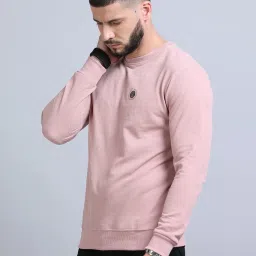 Bushirt Pastel Peach Regular Fit Sweatshirt image 3