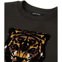 Antony Morato Kids Dark Green Printed  Sweatshirt image 3