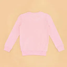 Pantaloons Junior Girls Cherry Blossom Cotton Character Based Full Sleeves Sweatshirts & Hoodies image 3