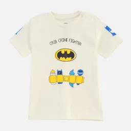 Nap Chief Unisex White Cotton Graphic Night Suit image 3