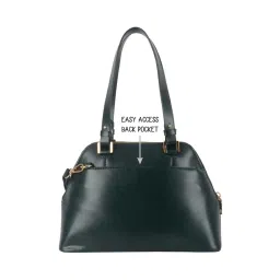 Baggit Black Solid Small Handbag image 3
