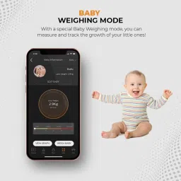 Flexnest Flexscale 2.0 Smart Bluetooth Body Fat Weighing Scale with 100% Secure Indian App image 3