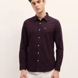 The Bear House Purple Slim Fit Shirt-picture-30