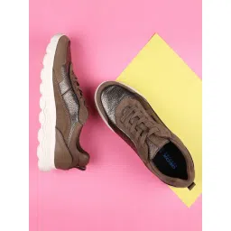 Geox Women's Spherica Brown Sneakers-picture-19