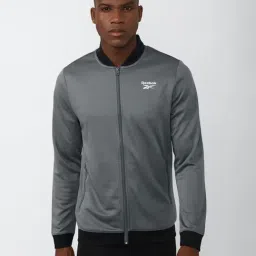 Reebok Grey Slim Fit Sports Jacket-picture-22