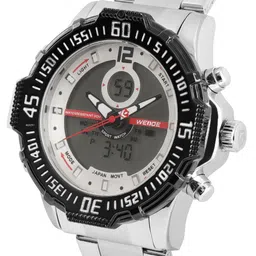 WEIDE Men Black Analogue and Digital Watch WH6105-2C image 3