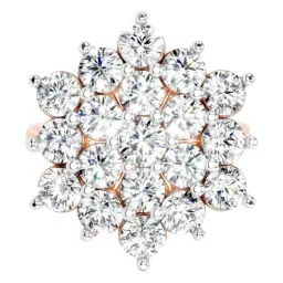 Sparkles Lab Grown Diamond 14k (585) Rose Gold Ring Women-picture-18