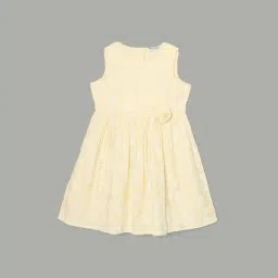 Fame Forever by Lifestyle Girls Yellow Cotton Printed Dress-picture-39