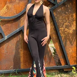 TANDUL Halter Neck Basic Jumpsuit image 3