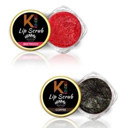 KINDED Herbal Beetroot & Coffee Lip Scrub Combo-picture-0