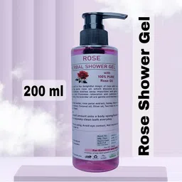 Elecsera Rose Glowing Shower Gel - 200 ml image 4