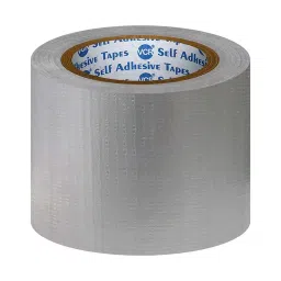 VCR 45 m x 96 mm Waterproof Textile Fibre Grey Duct Tape, 3 Rolls Per Pack-picture-29
