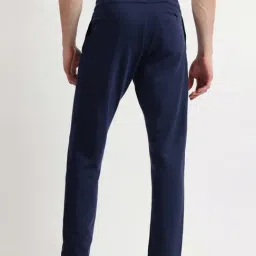 Reebok Navy Cotton Regular Fit Trackpants image 2