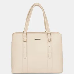 Forever Glam by Pantaloons Colourblocked PU Oversized Structured Shoulder Bag image 4