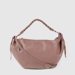 Caprese Women Taupe Structured Shoulder Bag-picture-24