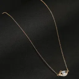YouBella Jewellery Evil Eye Gold Plated Necklace for Girls and Women-image-54