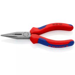 Knipex 25 02 140 Snipe Nose Side Cutting Plier/Radio Plier (Length 140 mm)-picture-42