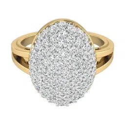 SHINE ETERNAL Lab Grown Diamond 14k (585) Yellow Gold Ring for Women-picture-24