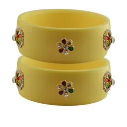 Vidhya Kangan Women Beige Bangle image 1