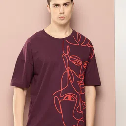 Stormborn Men Graphic Printed Oversized T-shirt image 3