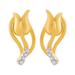 P.C. Chandra Jewellers 14 kt Gold Earrings-picture-22